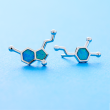 Load image into Gallery viewer, Opal Serotonin Dopamine Studs