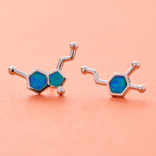 Load image into Gallery viewer, Opal Serotonin Dopamine Studs