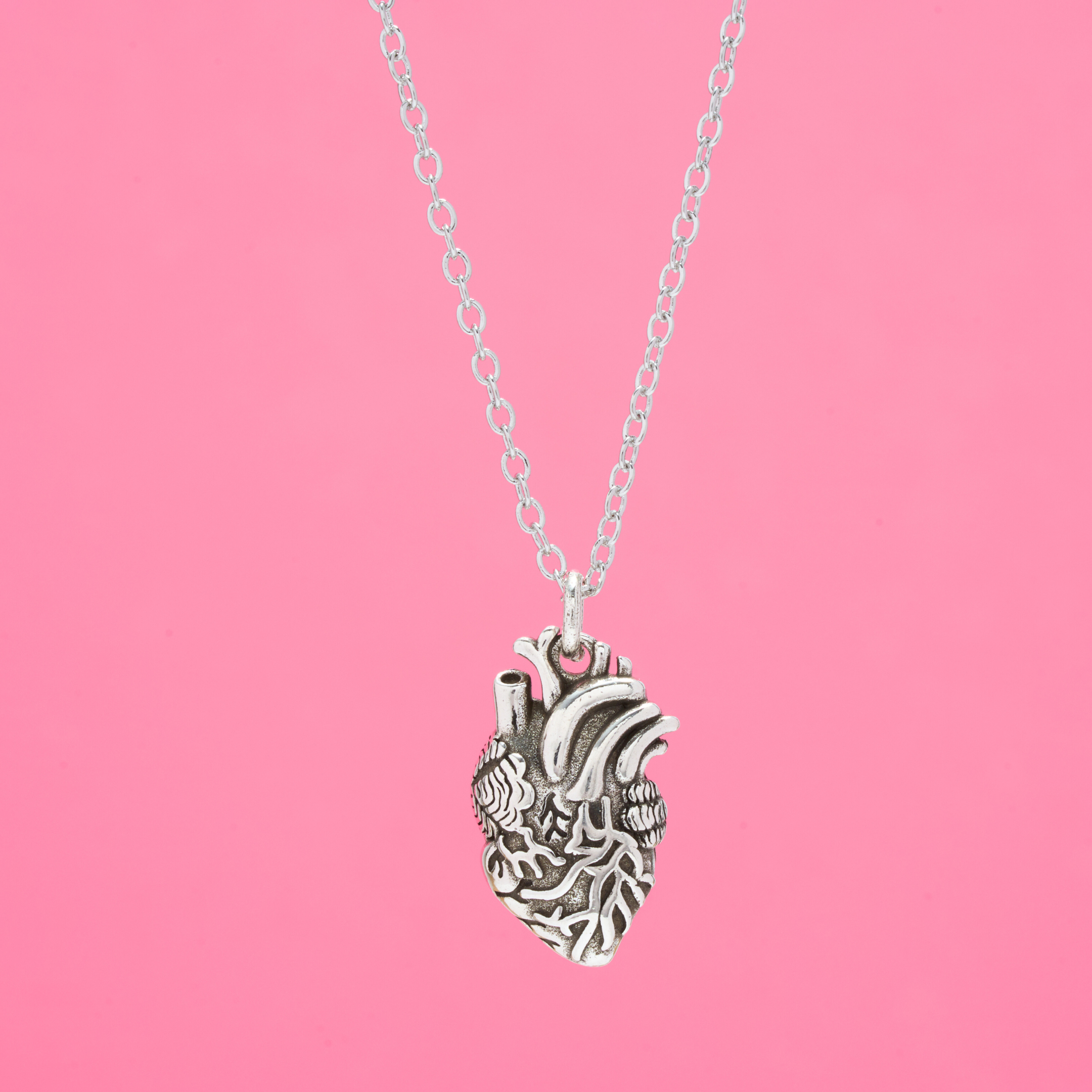 Real 2025 heart necklace