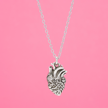 Load image into Gallery viewer, Vintage Anatomical Heart Necklace