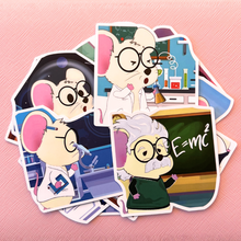 Load image into Gallery viewer, Little Mouse Scientist Sticker Pack 12Pcs