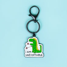 Load image into Gallery viewer, I Am Unstoppable Keychain Charm