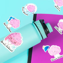 Load image into Gallery viewer, Brain Sticker Pack 12pcs