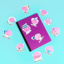 Load image into Gallery viewer, Brain Sticker Pack 12pcs