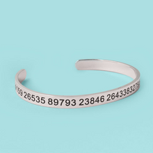 Load image into Gallery viewer, Pi Cuff Bracelet