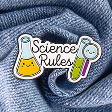 Load image into Gallery viewer, Science Rules Pin