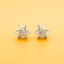 Load image into Gallery viewer, Atom Moonstone Studs