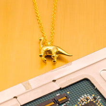Load image into Gallery viewer, Brachiosaurus Dinosaur Necklace