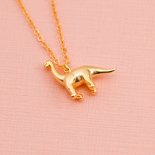 Load image into Gallery viewer, Brachiosaurus Dinosaur Necklace