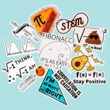 Load image into Gallery viewer, Math Sticker Pack 12pcs