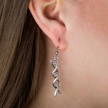 Load image into Gallery viewer, Vintage DNA Double Helix Earrings