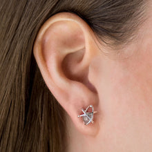 Load image into Gallery viewer, Atom Moonstone Studs