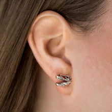 Load image into Gallery viewer, T-Rex Skull Studs