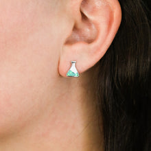 Load image into Gallery viewer, Opal Science Flask Studs