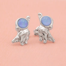 Load image into Gallery viewer, Opal Superman Astronaut Studs