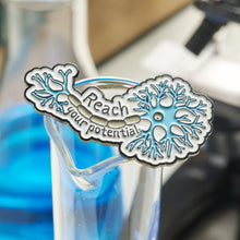 Load image into Gallery viewer, Reach Your Potential Neuron Pin