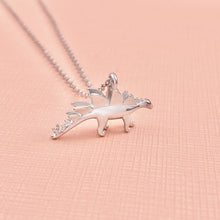 Load image into Gallery viewer, Stegosaurus Dinosaur Necklace
