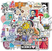 Load image into Gallery viewer, Science Sticker Pack 50-100pcs