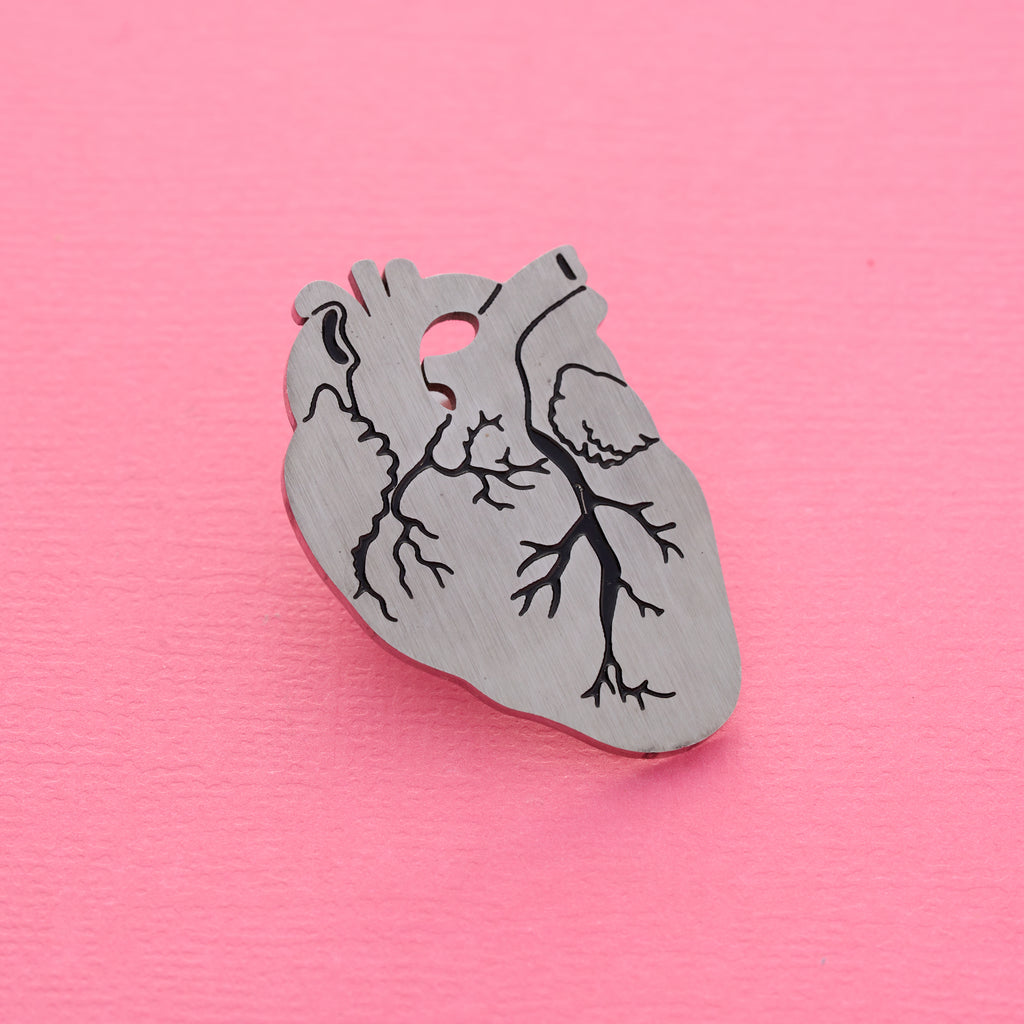 Anatomical Heart Pin