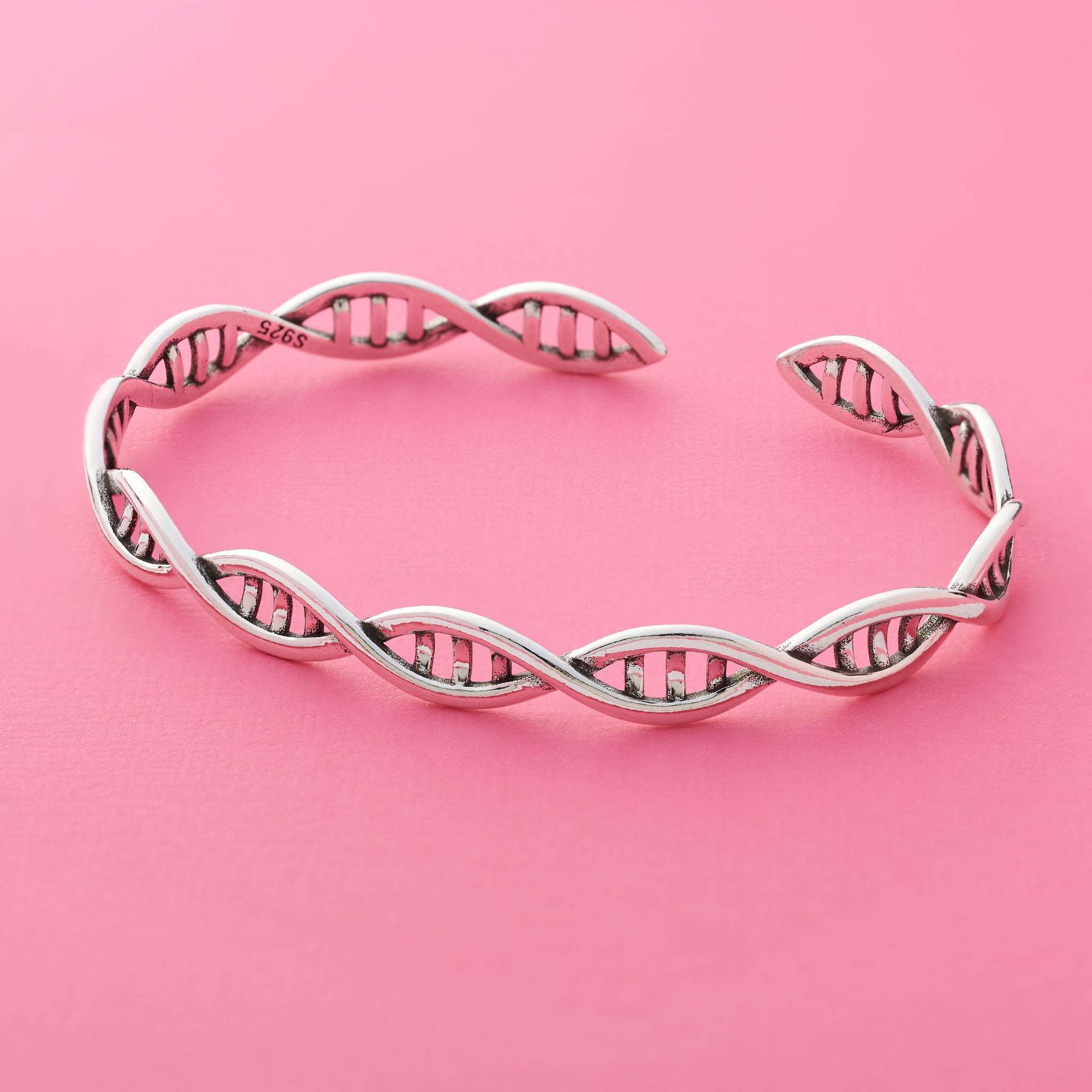 Vintage Silver DNA Bracelet