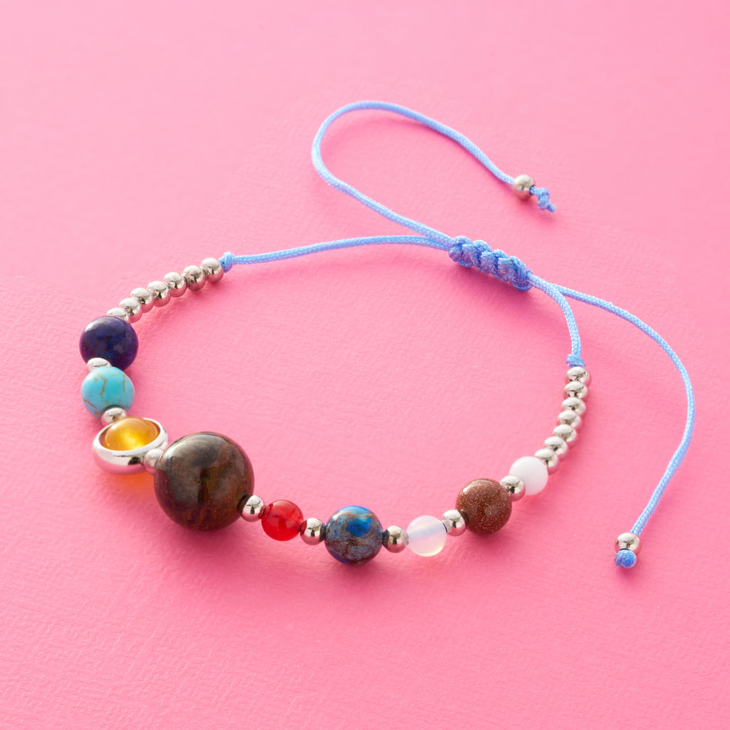 String Solar System Bracelet