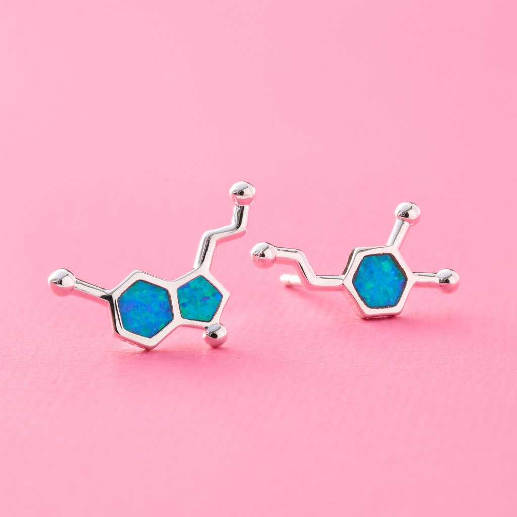 Opal Serotonin Dopamine Studs