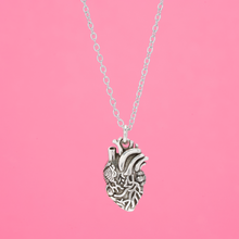 Load image into Gallery viewer, Vintage Anatomical Heart Necklace
