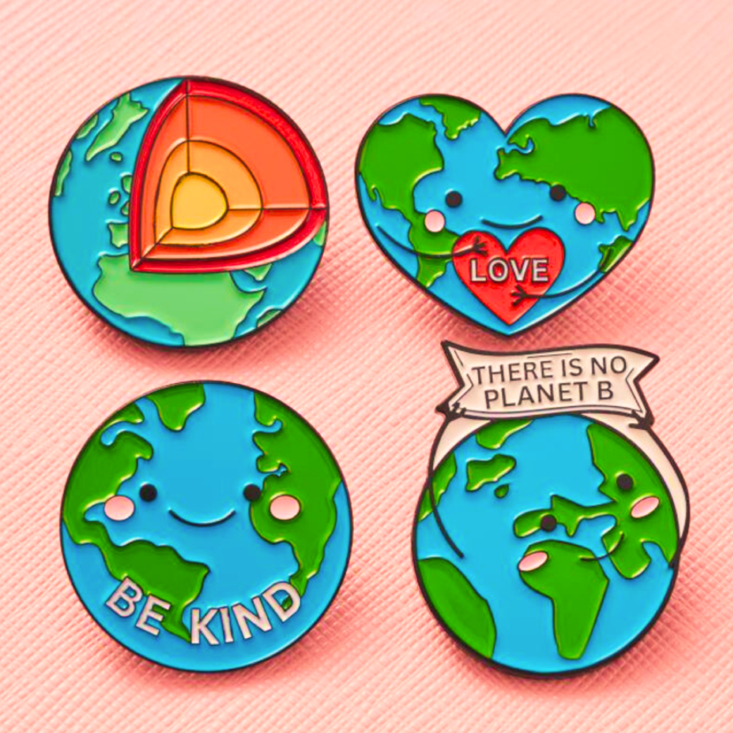 Earth Pin Set