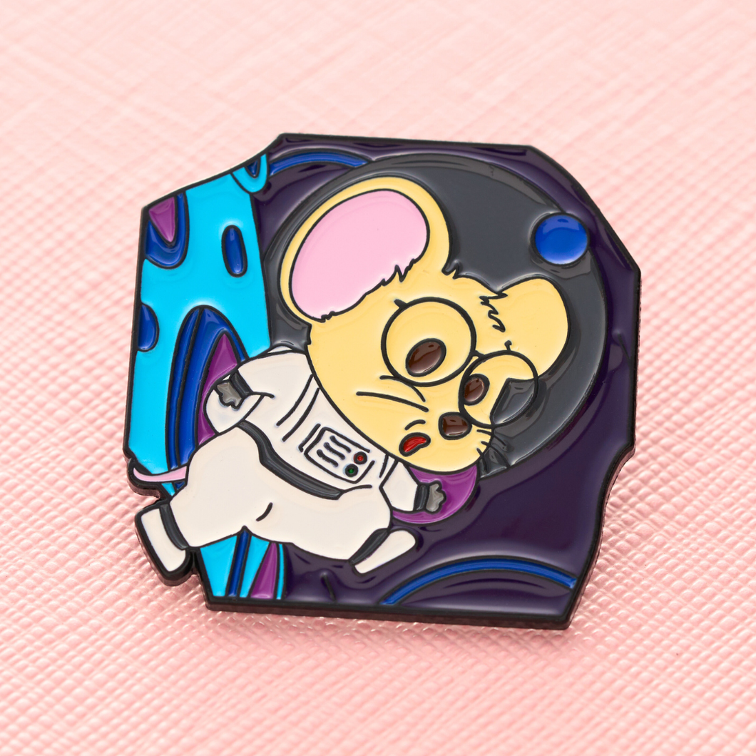 Little Mouse Astronaut Pin