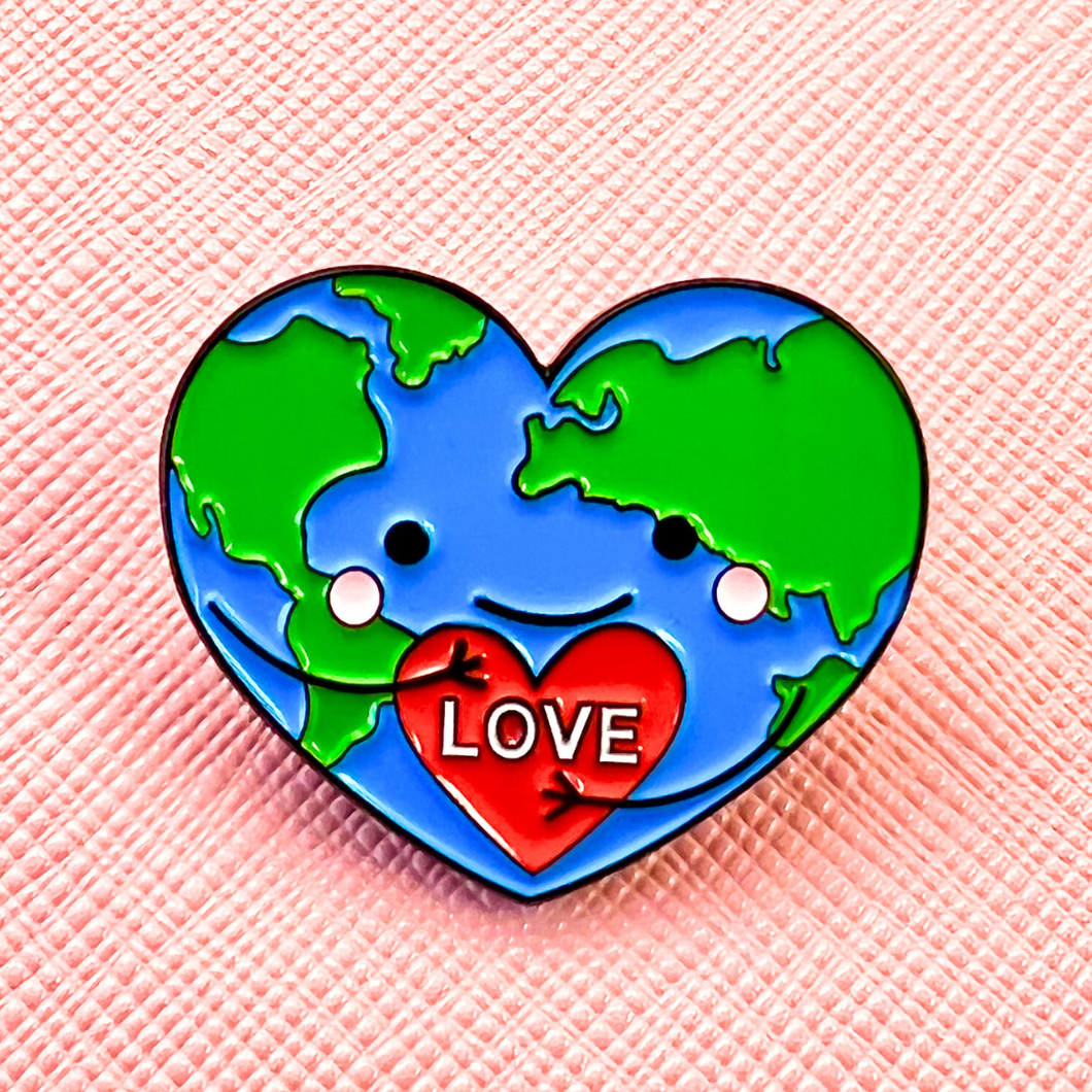 Love The Earth Pin