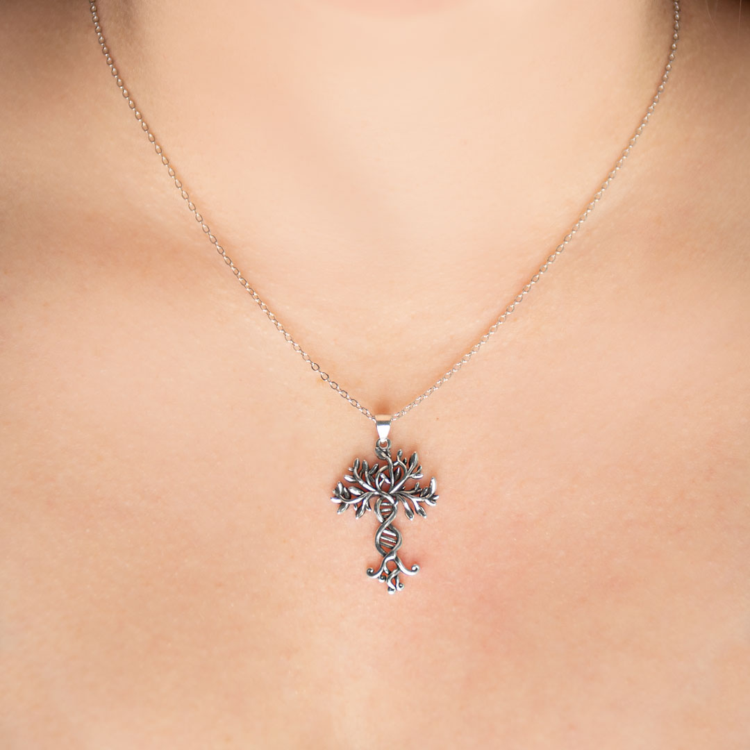 Vintage Tree of Life DNA Necklace – AdaMarie Jewelry