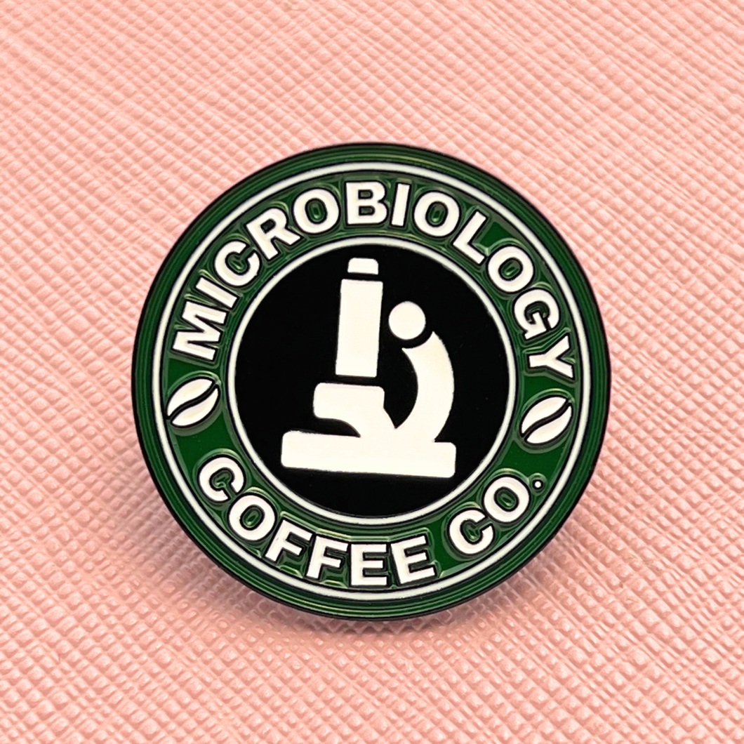 Microbiology Coffee Co. Pin