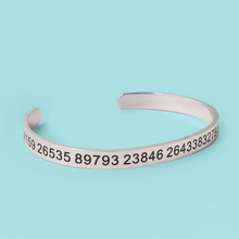 Load image into Gallery viewer, Pi Cuff Bracelet
