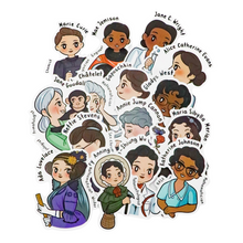 Load image into Gallery viewer, Famous Women In Science Sticker Pack
