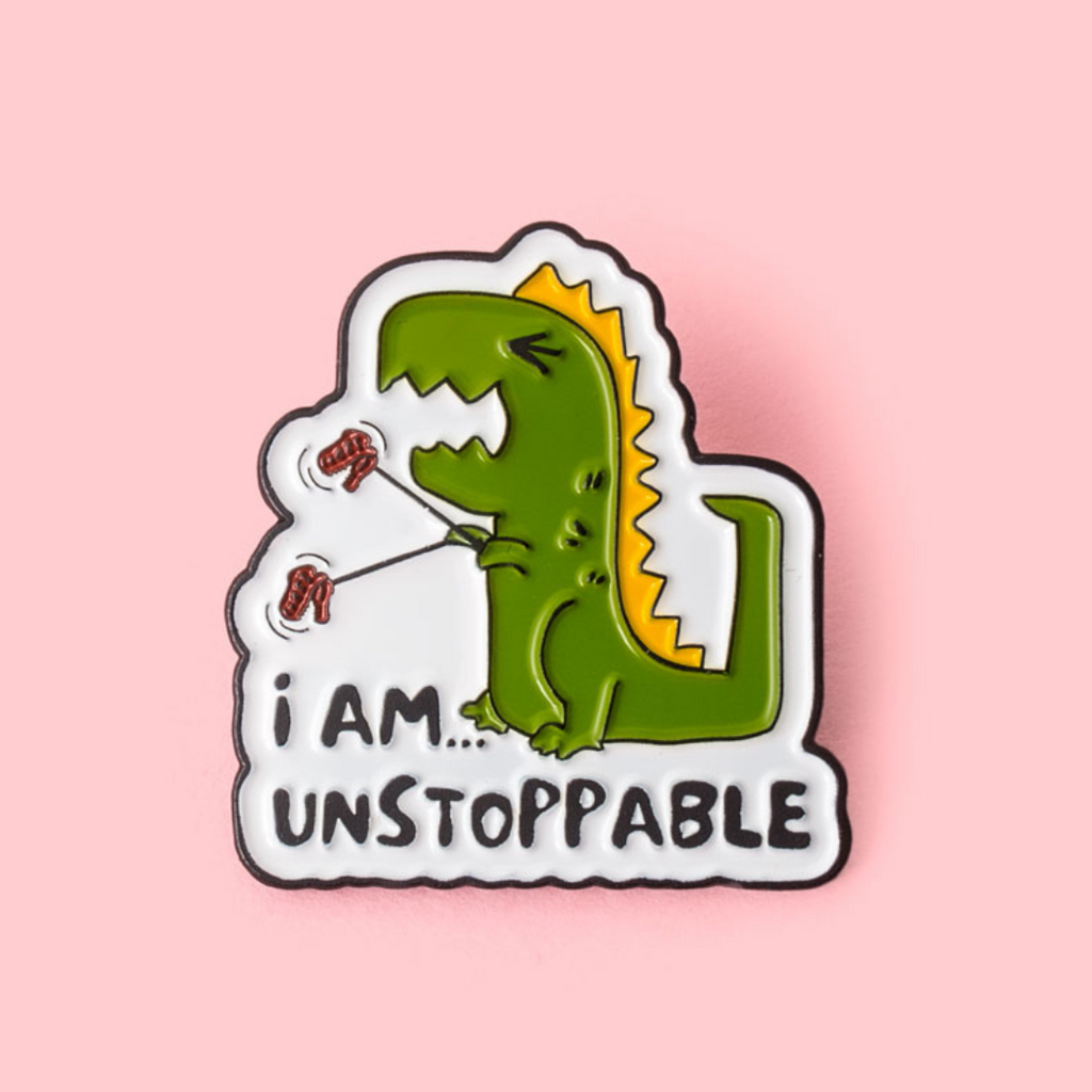 I Am Unstoppable Pin