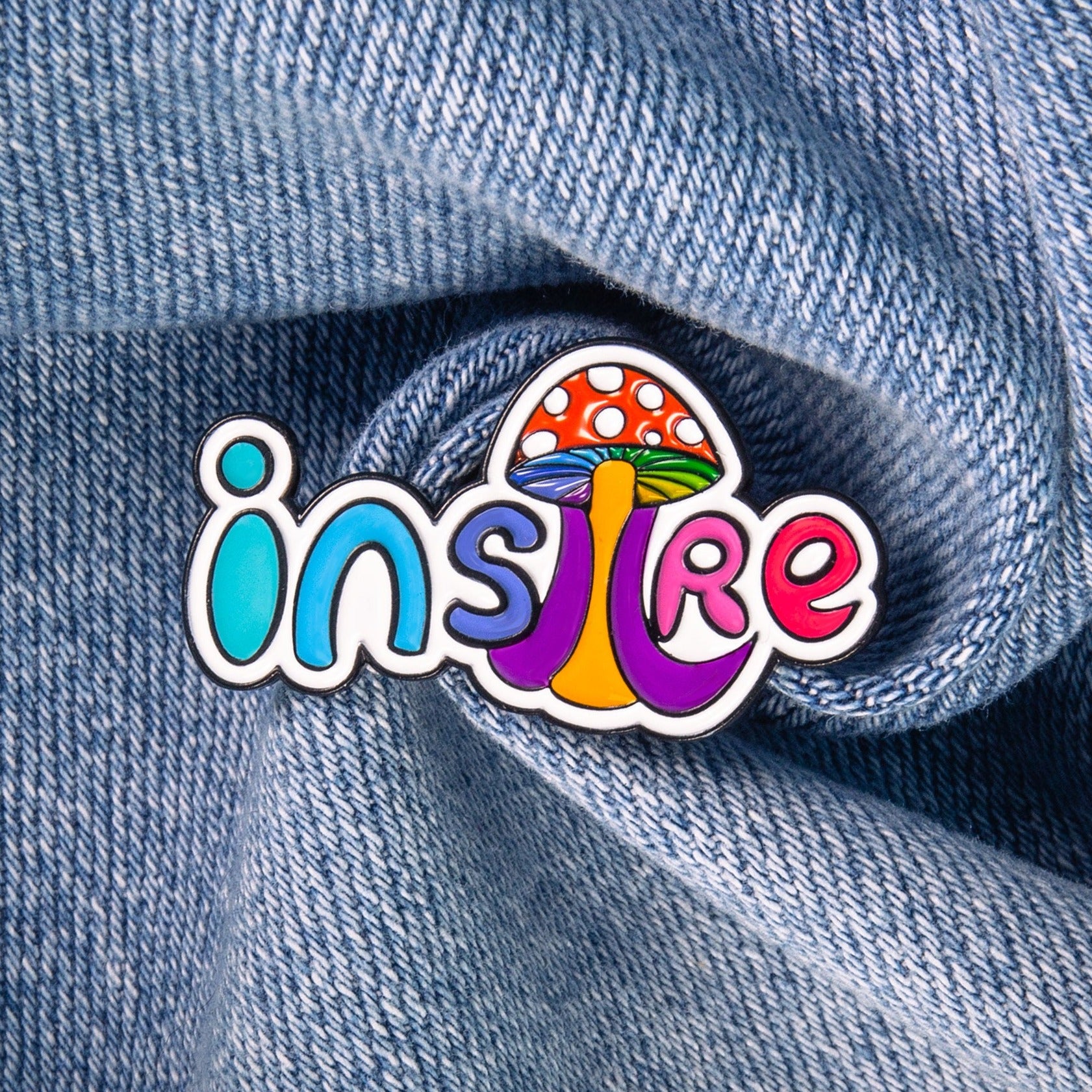 Mushroom InsPIre Pin – AdaMarie Jewelry