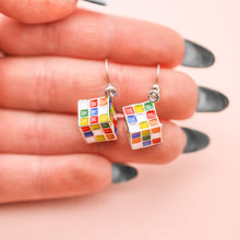 Load image into Gallery viewer, Rubik&#39;s Cube Earrings
