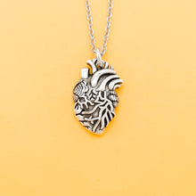 Load image into Gallery viewer, Vintage Anatomical Heart Necklace

