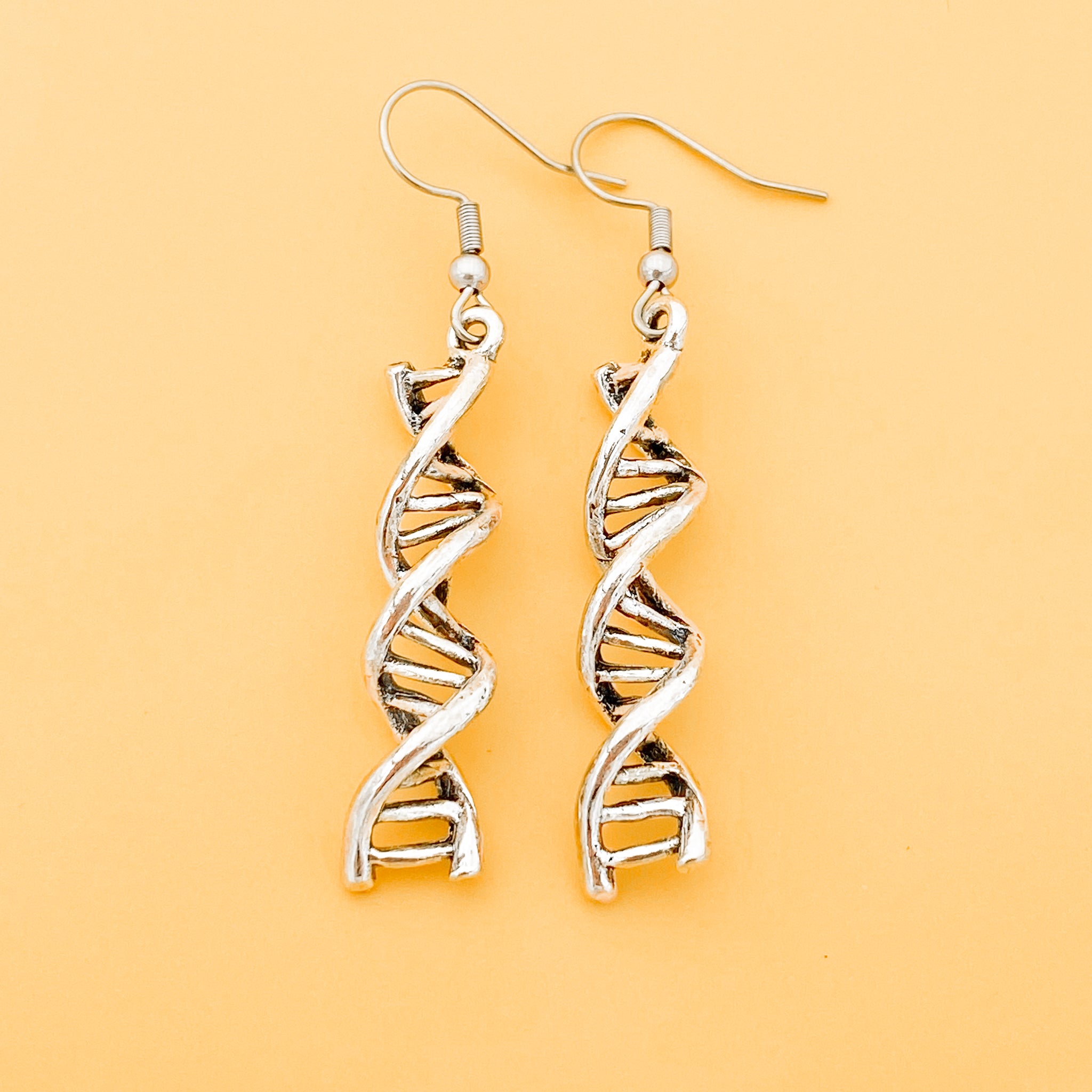 Dna double helix earrings hotsell