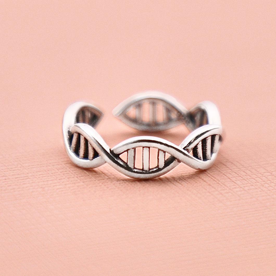 Vintage DNA Double Helix Ring