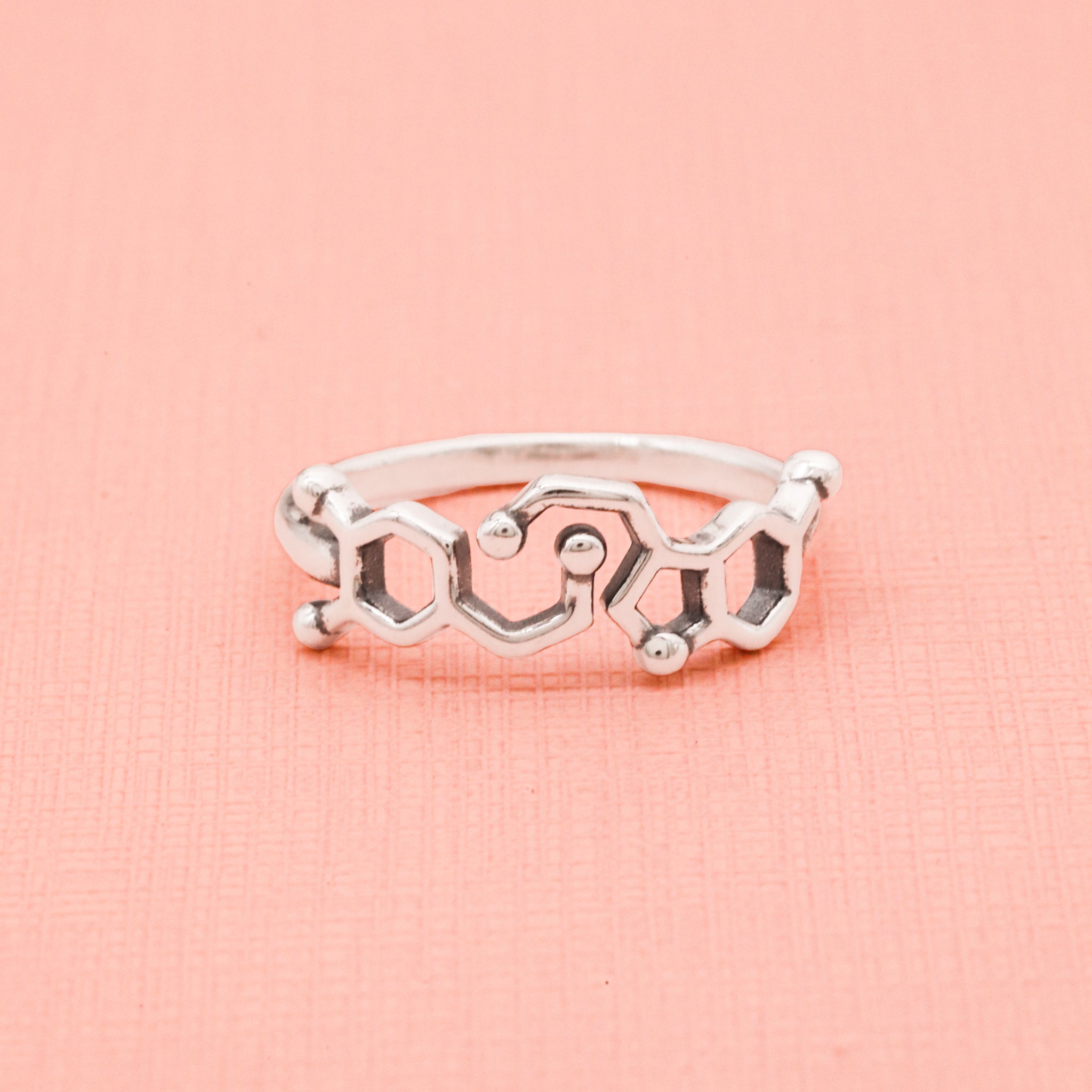 Serotonin ring clearance sterling silver