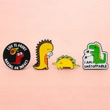 Load image into Gallery viewer, Funky Dino Pin Bundle
